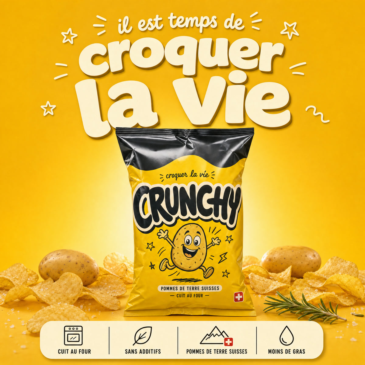 Crunchy — Werbeplakat