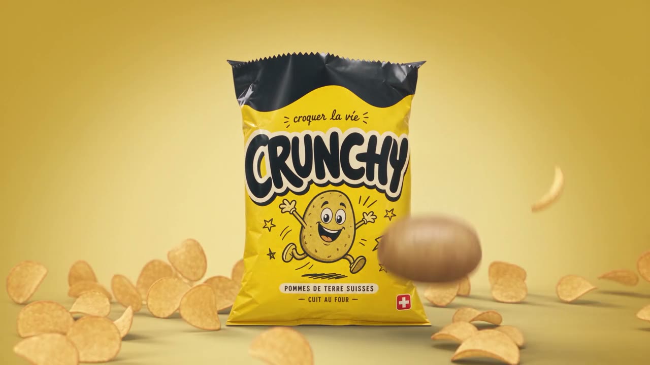 Crunchy — TV-Spot für Schweizer Chips